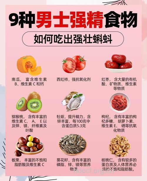 有效帮助男性生精的食物