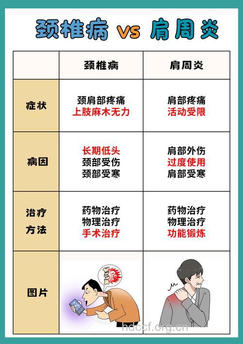 肩周炎与颈椎病的关联性