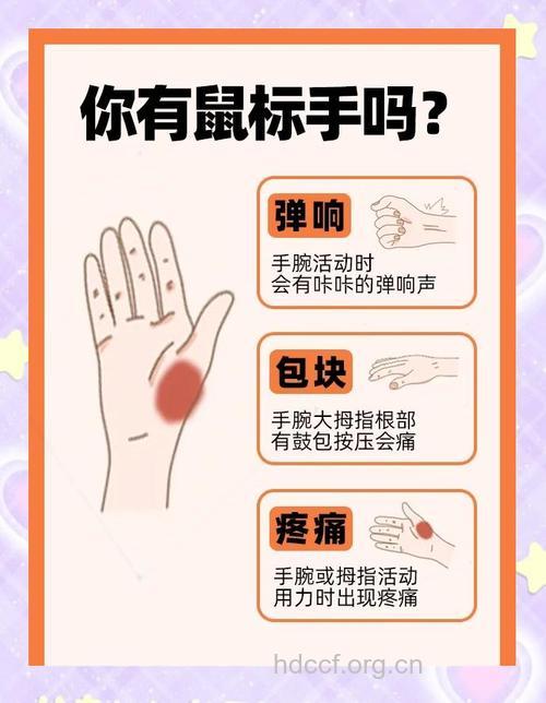 “鼠标手”的几个自我按摩方法