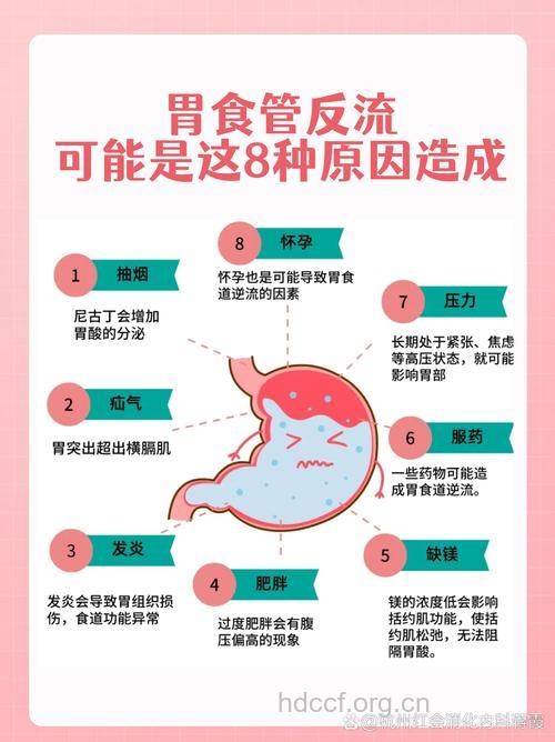 胃食管反流的原因有哪些 该怎么预防