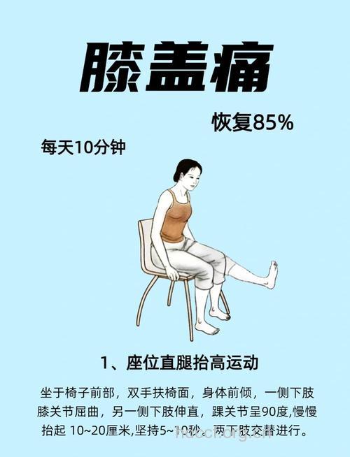 膝关节痛病人的运动疗法