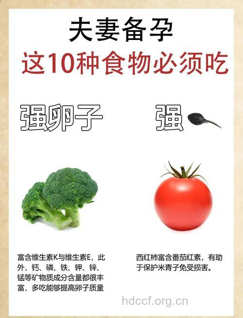 提高受孕率多吃6大食物