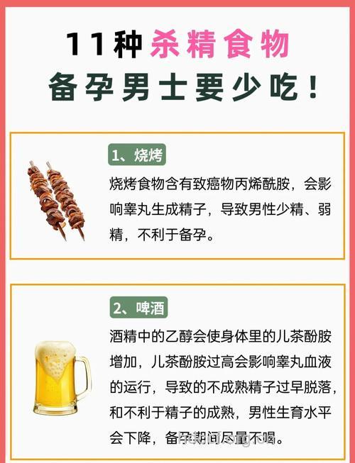 哪些食物会影响生育