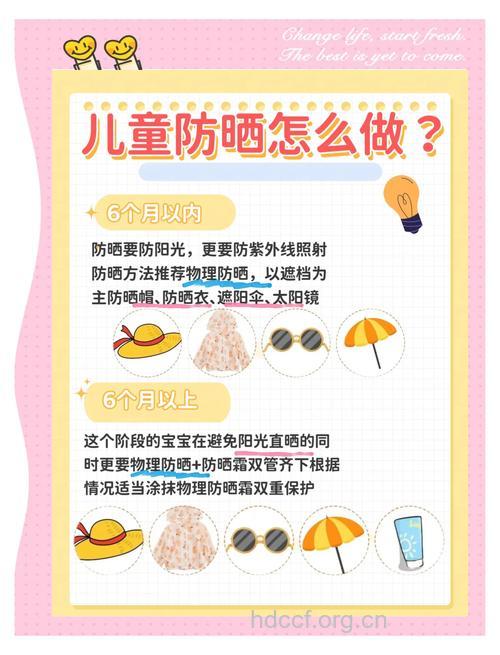 夏日将至 宝宝也要做好防晒措施