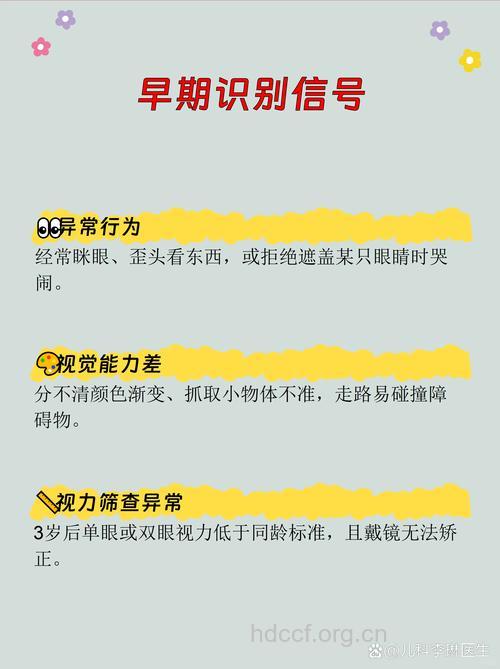 导致宝宝弱视的几种常见原因