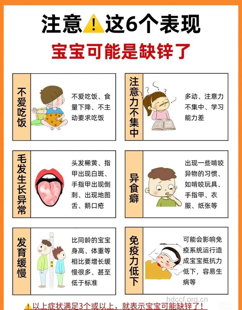 想要宝宝 缺锌不是好现象