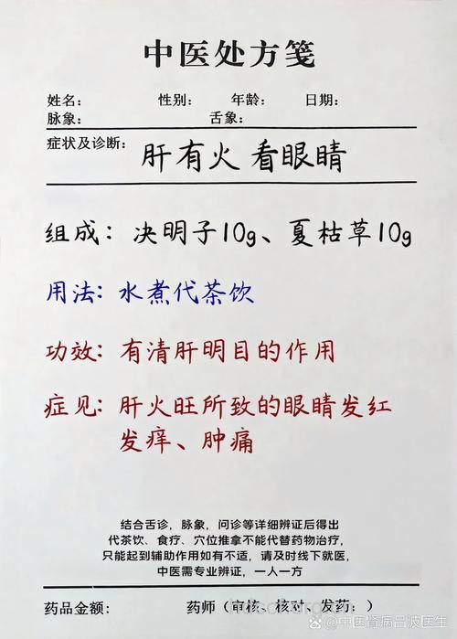 中医小药方轻松驱逐红眼