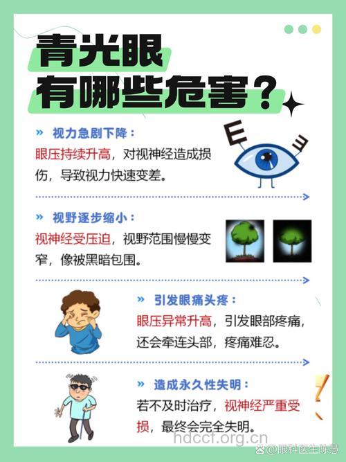青光眼患者自我护理方法