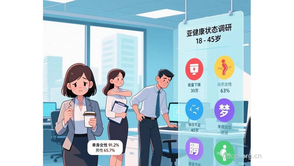 白领需警惕健康问题