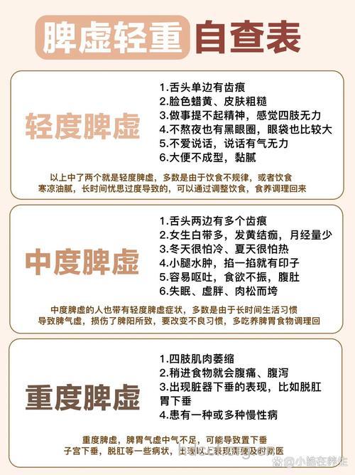 脾虚的症状有哪些 如何调理比较好