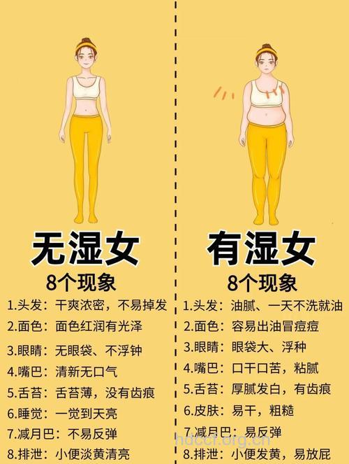 湿气重的人会出现4个皮肤问题