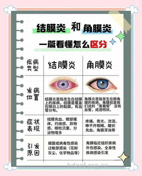 干眼病和慢性结膜炎的区别