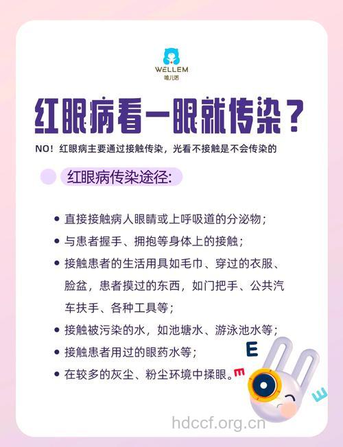 红眼病会传染吗