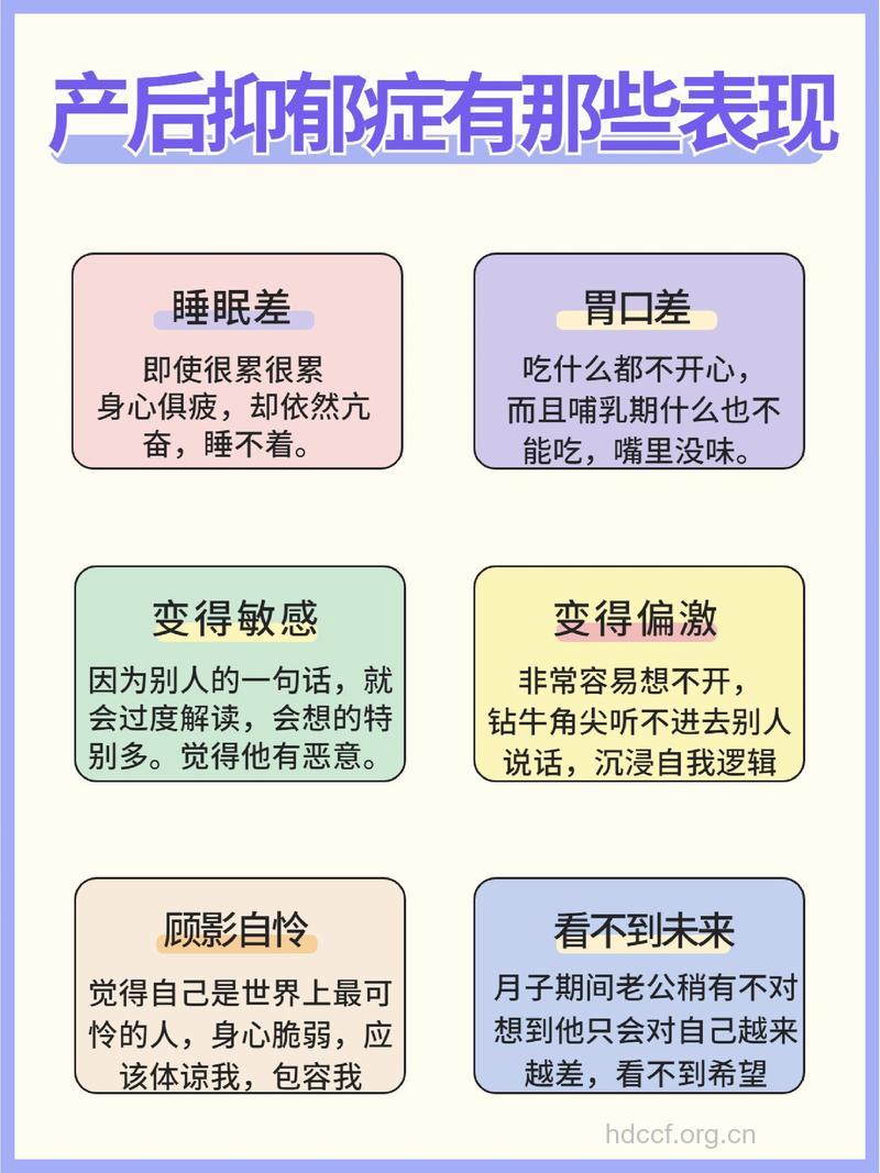 当心9大因素引起产后抑郁症