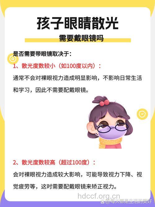 儿童常戴劣质眼镜易患散光