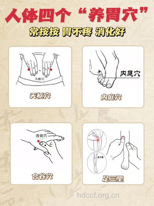 家庭按摩有效治疗胃炎
