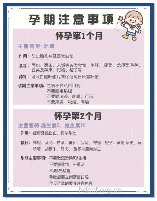孕前必须要做的11件大事