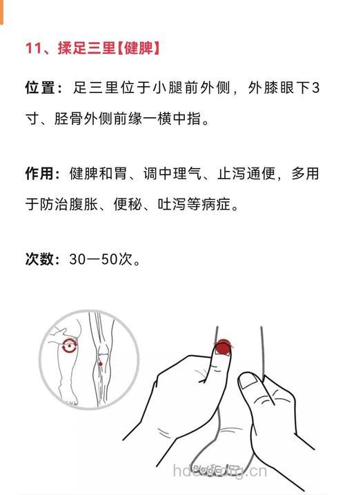 中医支招：捏小腿可缓解胃痛