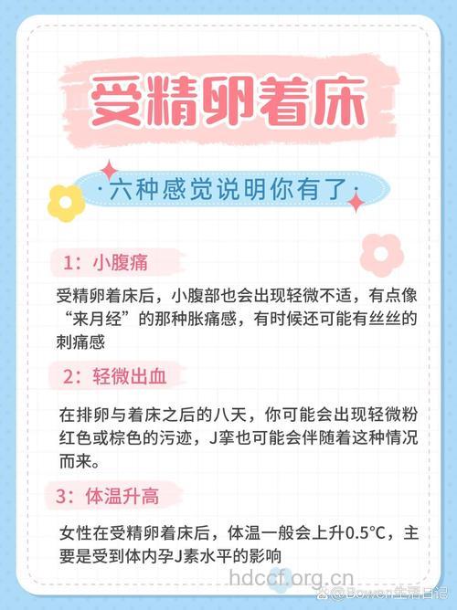 受精卵着床的感觉是怎样的?