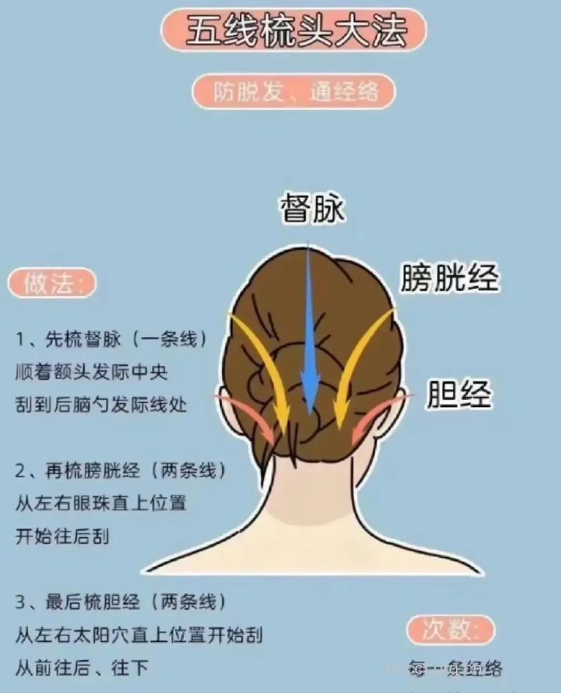 这样子梳头 轻松减肥还长寿