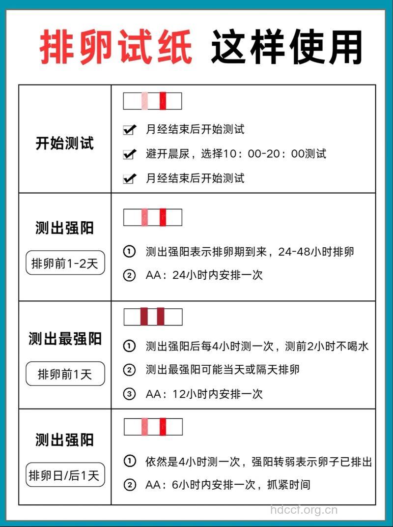 排卵试纸知道怎么用吗?