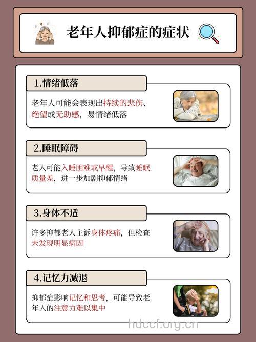 老年期抑郁症的特点有哪些