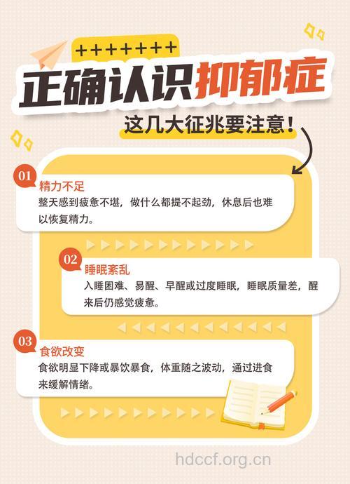 抑郁症的预示信号有哪些