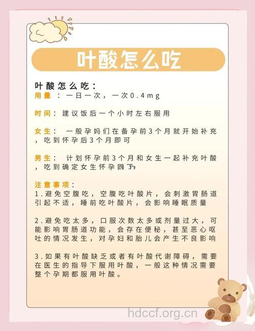 想要宝宝的女性应提前补充叶酸