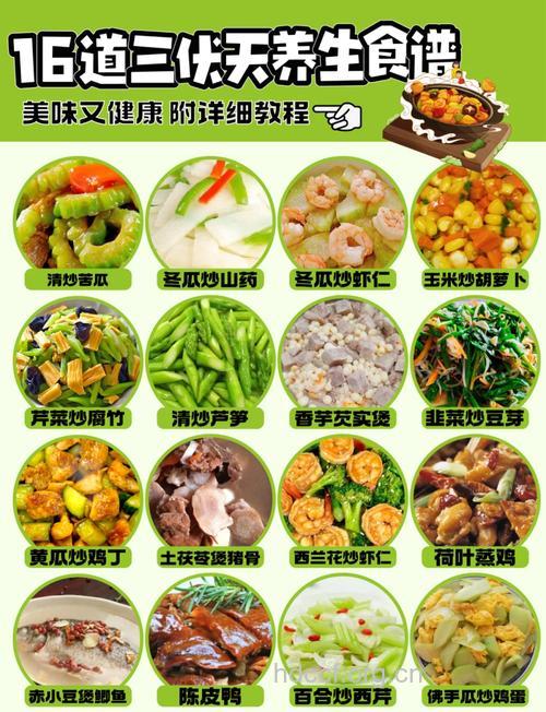 三伏天吃什么最养生 推荐四款健康食谱