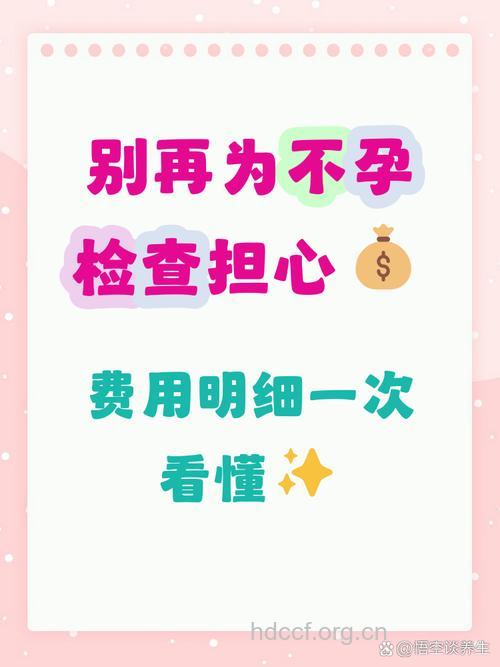不孕检测费用怎么算 你知道吗
