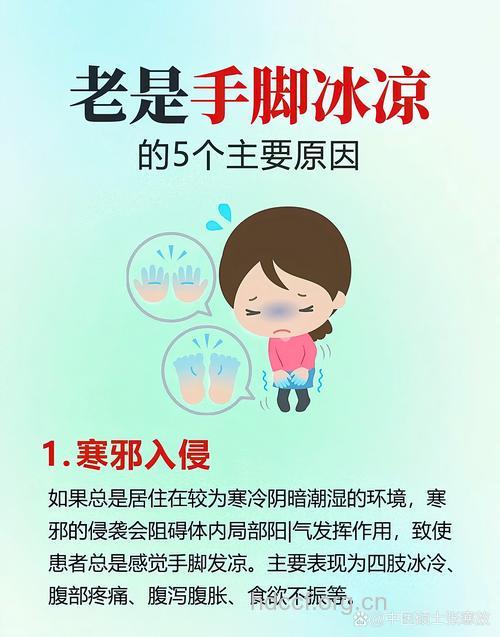 四肢冰凉是不孕表现吗