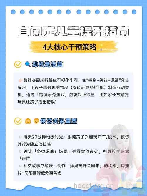 自闭症治疗 把握4大方向