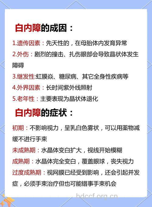 白内障有什么并发症