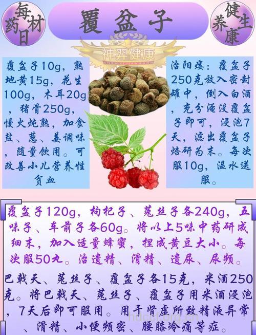 覆盆子泡水喝的禁忌