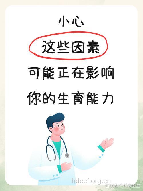 哪些因素影响女性生育能力