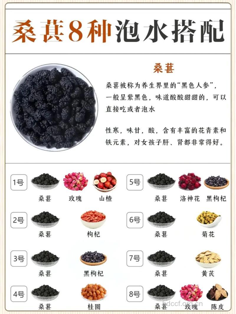 桑葚泡水喝的功效