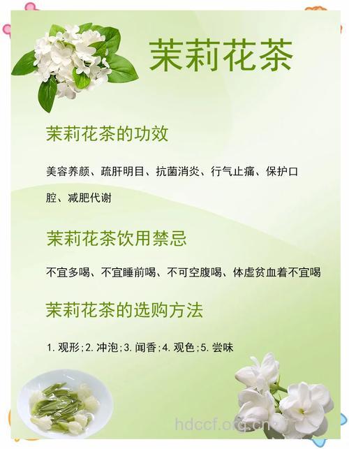 茉莉花泡水喝的功效