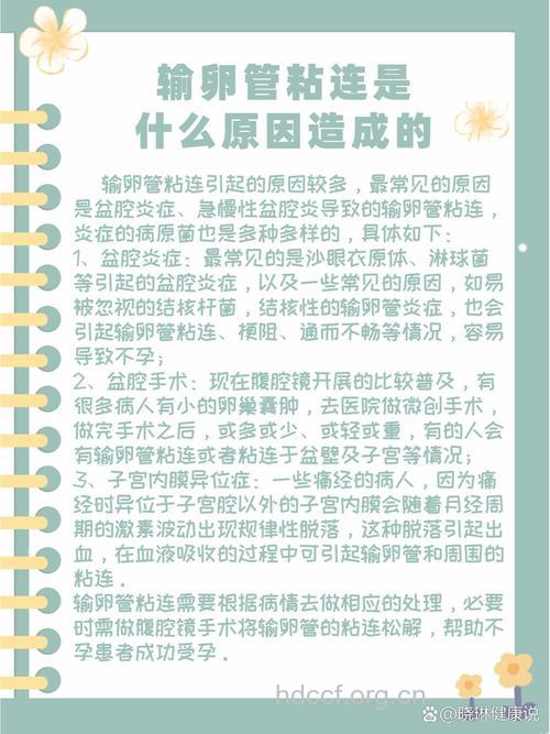引起输卵管粘连的四大原因