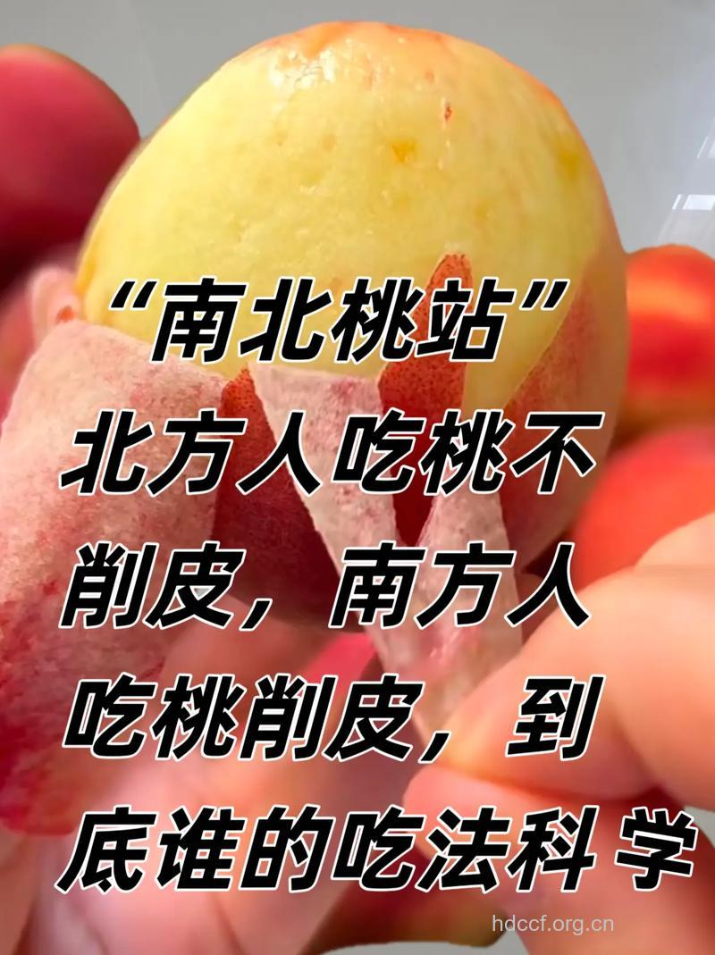 南方VS北方 吃桃子要不要削皮
