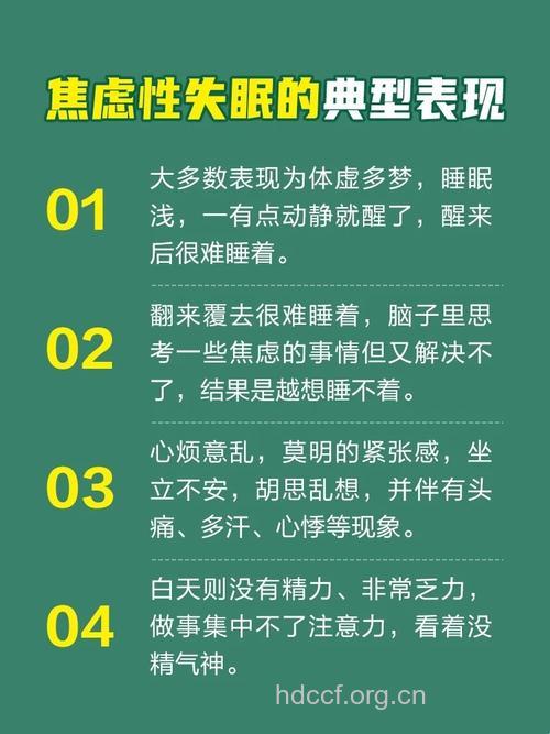 焦虑性失眠的症状是哪些呢