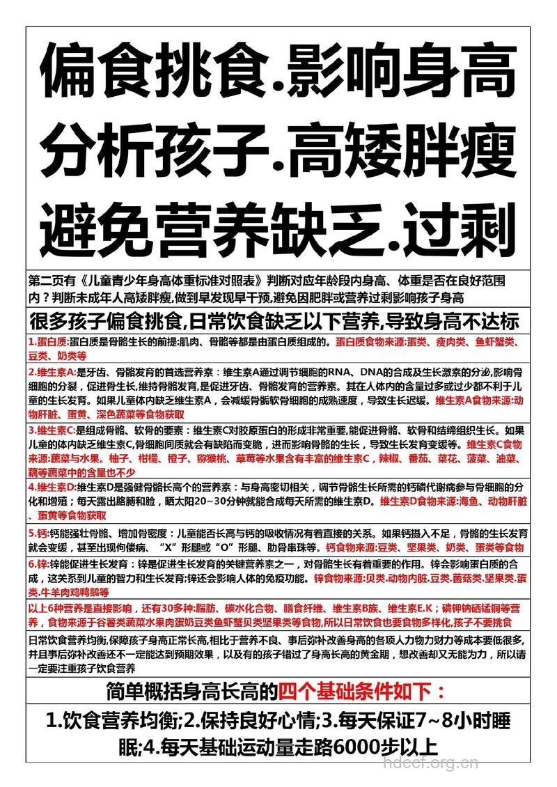 偏食、挑食影响眼球正常发育