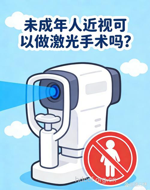 未成年人不宜做激光近视手术