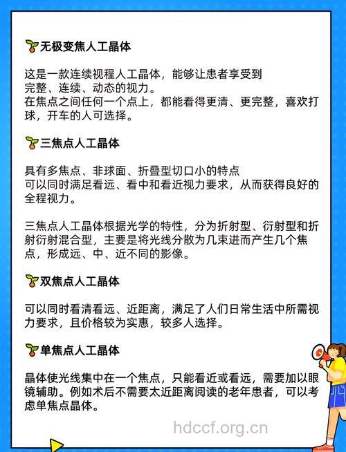 治疗白内障 选择晶体是关键