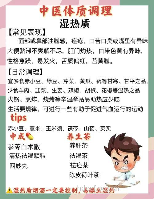 湿热体质如何调理