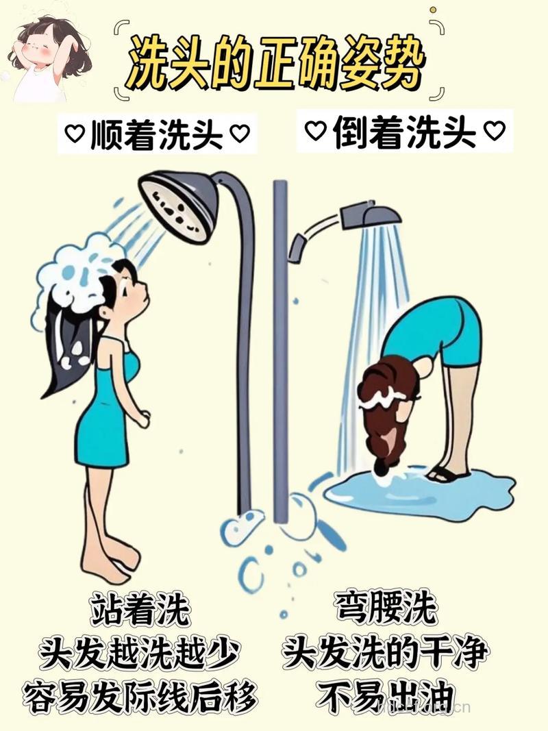 晚上湿发入睡有害处 如何正确洗头