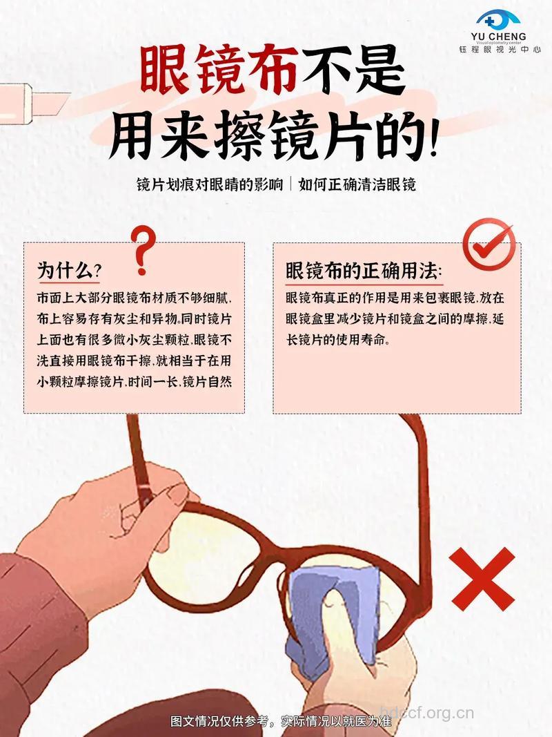 眼镜保养 眼镜布不是用来擦眼镜的