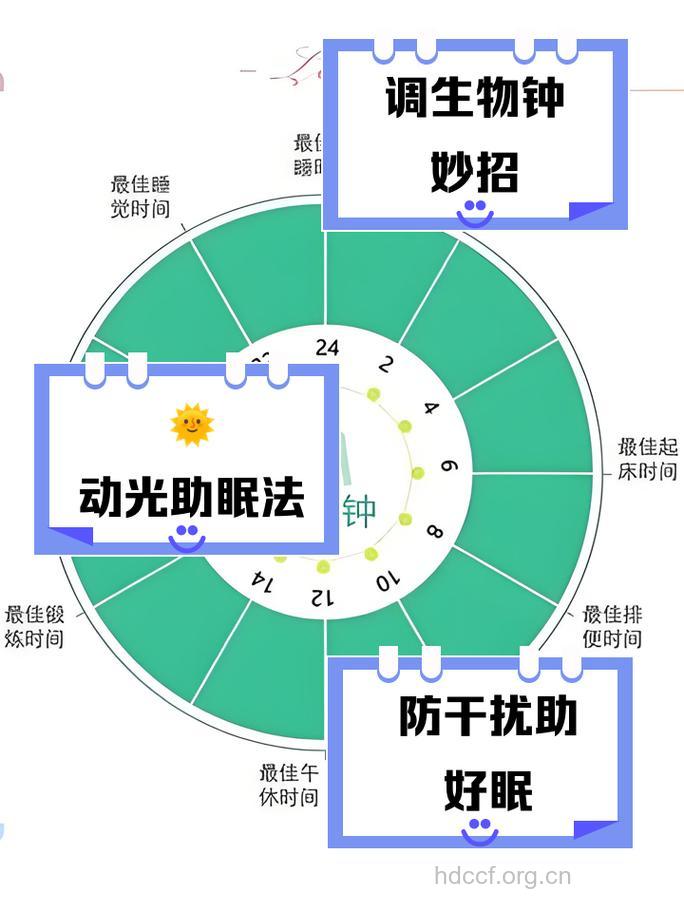 利用生物钟巧入眠