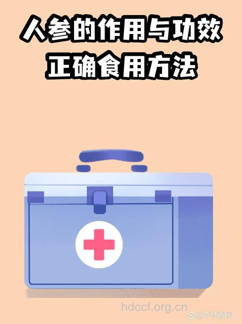 人参泡水喝的功效及适宜人群