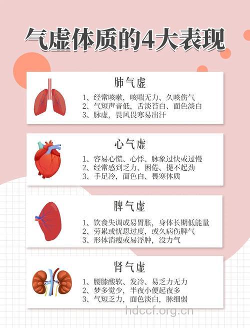 气虚 气虚的症状有哪些