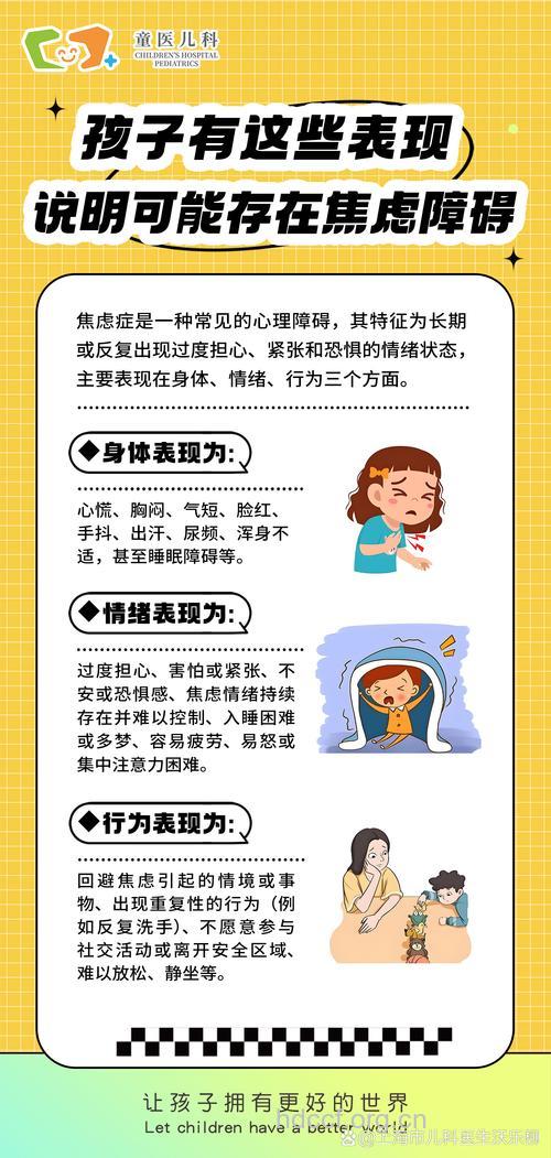 6个原因可引起儿童焦虑症 如何预防